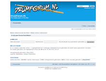 Tablet Screenshot of drumforum.nl